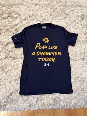 Under Armour Notre Dame Play Like A Champion Today Shirt